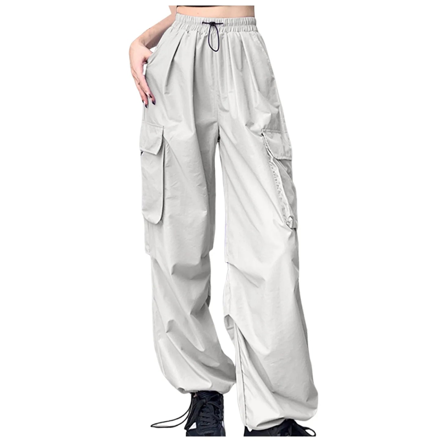 Women's Streetwear Baggy Pants Absorb Sweat for Comfortable Work