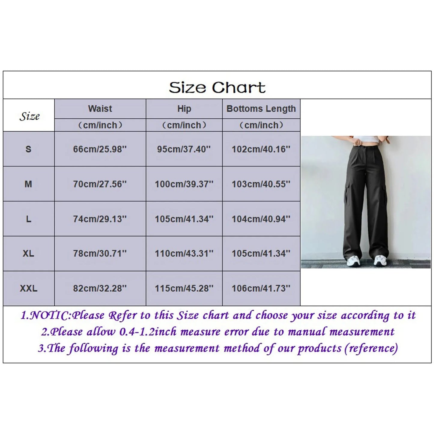 Sport Trouser Casual Workwear Straight Leg Sweatpant Long Slacks For Ladies