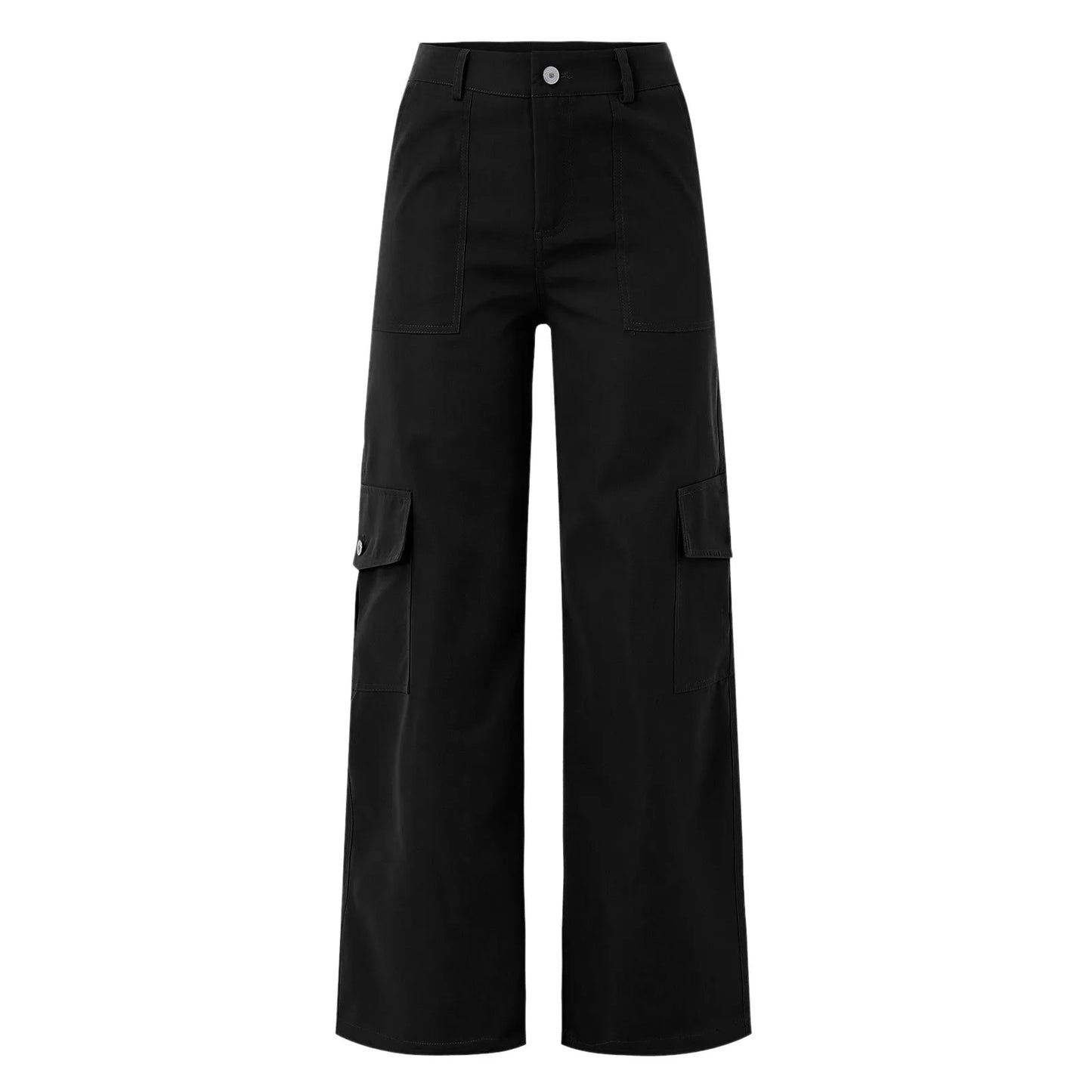 Sport Trouser Casual Workwear Straight Leg Sweatpant Long Slacks For Ladies