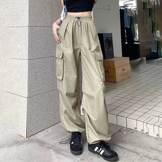 Women's Streetwear Baggy Pants Absorb Sweat for Comfortable Work