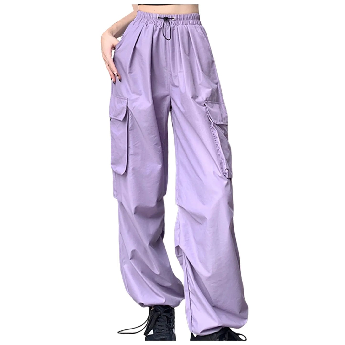 Women's Streetwear Baggy Pants Absorb Sweat for Comfortable Work