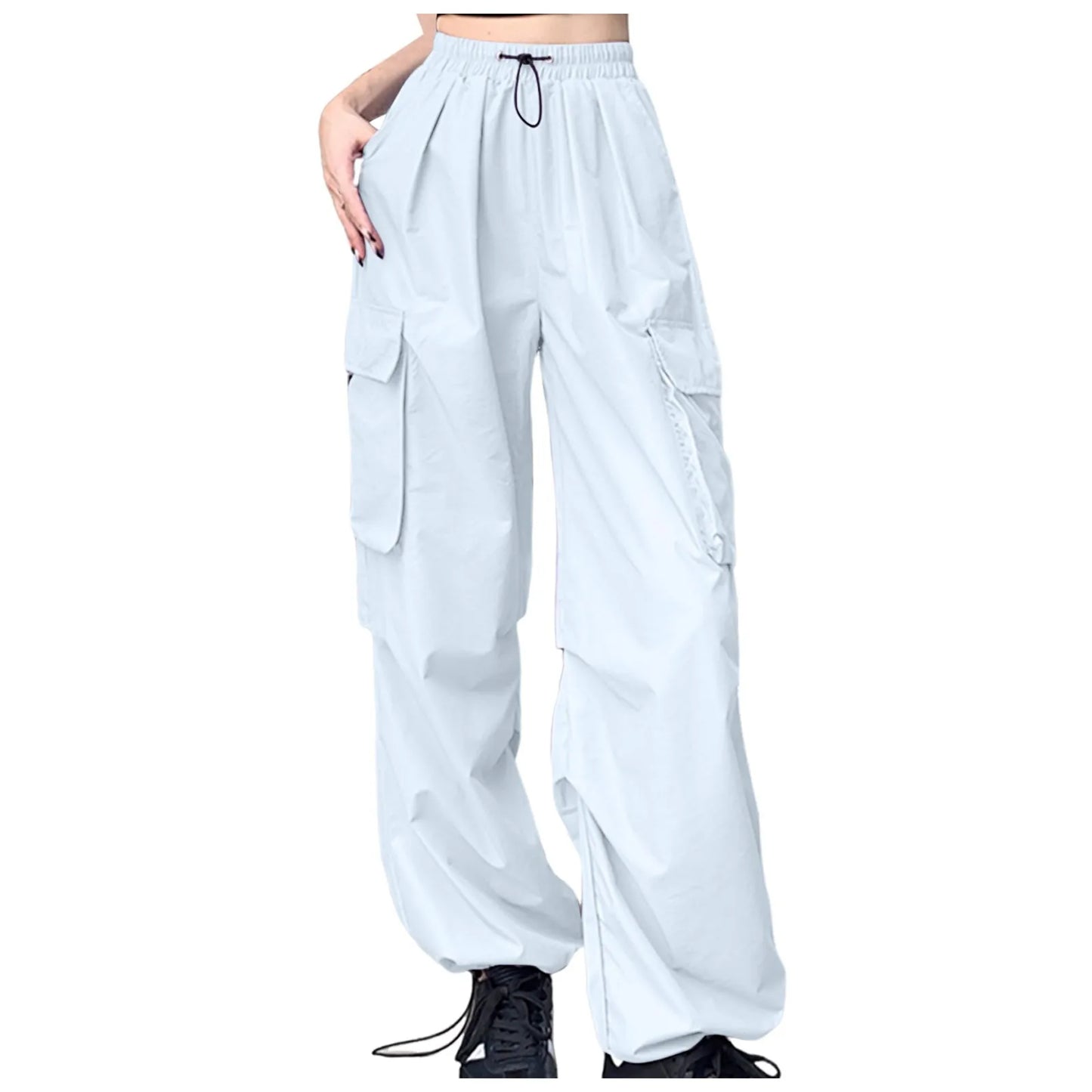 Women's Streetwear Baggy Pants Absorb Sweat for Comfortable Work